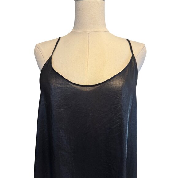 2/$30 ZARA W&B Large Collection Sheer Black Slip Dress - Picture 4 of 14